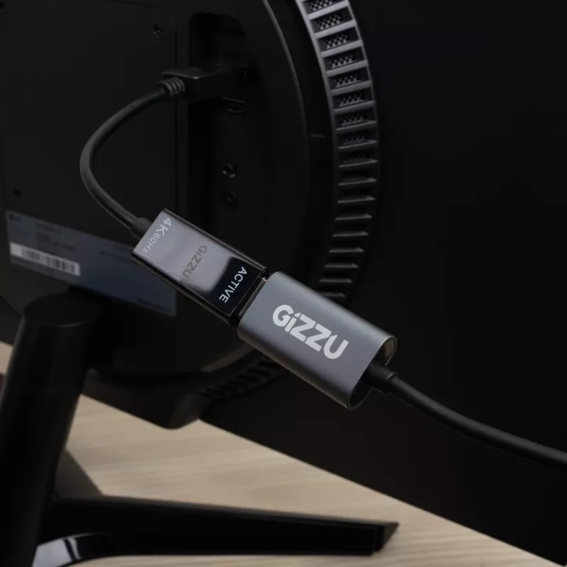 Gizzu 1080P VGA-HDMI-adapteri äänellä