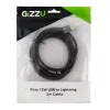 GIZZU 12W USB-Lightning-kaapeli 2m – MFi-sertifioitu pikalataus ja synkronointi
