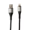 GIZZU 12W USB-Lightning-kaapeli 2m – MFi-sertifioitu pikalataus ja synkronointi