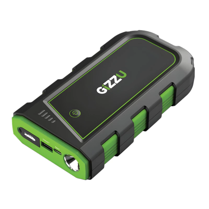 GIZZU 2000A käynnistyslaite 16000mAh - musta