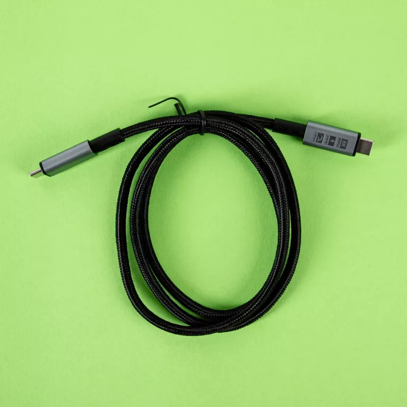 GIZZU 240W 20Gbps USB-C - USB-C -kaapeli 2m musta