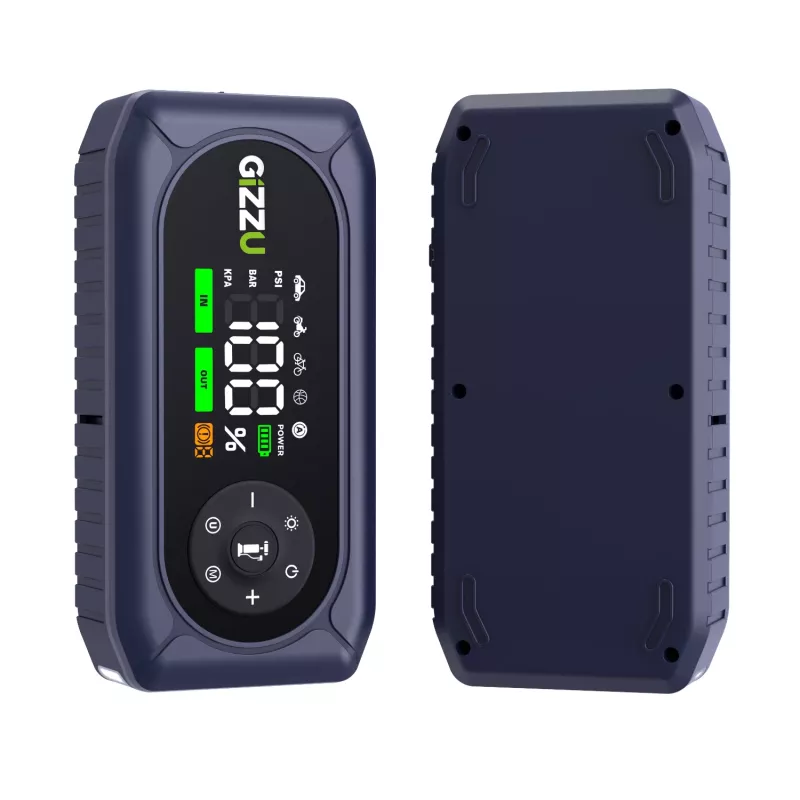 Gizzu 4-in-1 apukäynnistin ja ilmakompressori