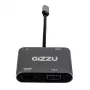 Gizzu 4-in-1 Type-C - HDMI/VGA/USB3.0 -keskitin