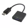 Gizzu 4K DisplayPort - VGA aktiivinen adapteri Poly