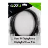 Gizzu 4K60Hz DisplayPort-DisplayPort-kaapeli 1,5 m