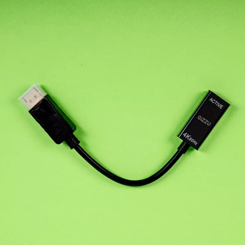 Gizzu 4K60Hz DisplayPort - HDMI -aktiiviadapteri