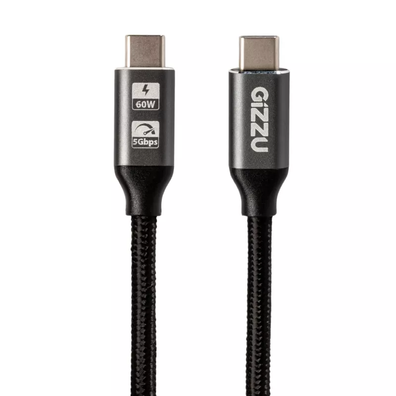 GIZZU 60W 5Gbps Type-C 1 m kaapeli