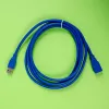 Gizzu USB 3.0 -jatkokaapeli 2m – 5Gbps, uros-naaras, musta