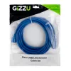 Gizzu USB 3.0 jatkokaapeli 5m - sininen