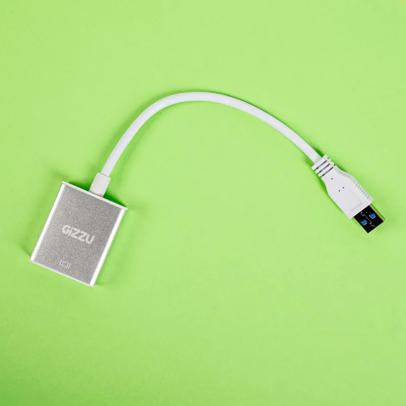 Gizzu USB 3.0 - HDMI-sovitin - Full HD 1080p videolähtö, musta