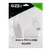 Gizzu USB 3.0 - HDMI-sovitin - Full HD 1080p videolähtö, musta