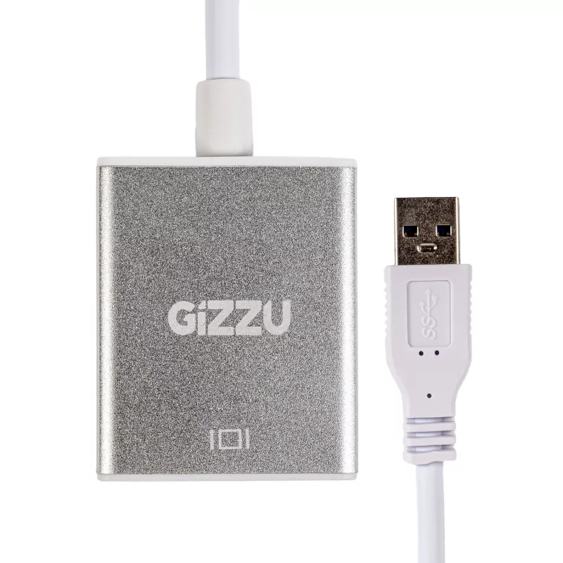 Gizzu USB 3.0 - HDMI-sovitin - Full HD 1080p videolähtö, musta