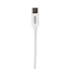 Gizzu USB Type-C - 3,5 mm AUX -audioadapteri - valkoinen