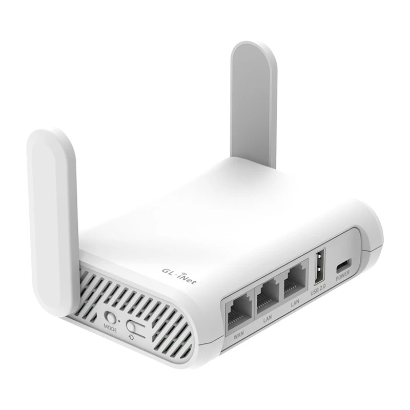 GL.iNet Opal Wi-Fi 5 -reititin AC1200 Dual-Band Gigabit OpenWrt USB 2.0 VPN Client/Server