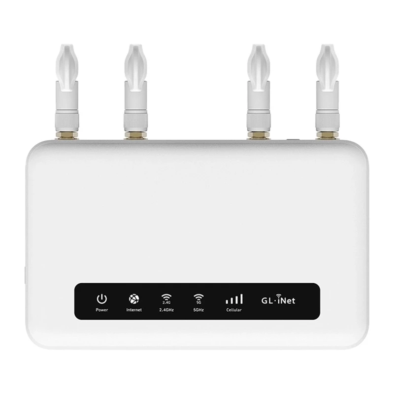 GL.iNet Spitz Plus GL-X2000 5G NR Dual-Band Wi-Fi 6 AX3000 langaton reititin