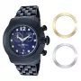 GLAM ROCK naisten kello GR32161 (44 mm) - valkoinen keramiikka Swiss Quartz