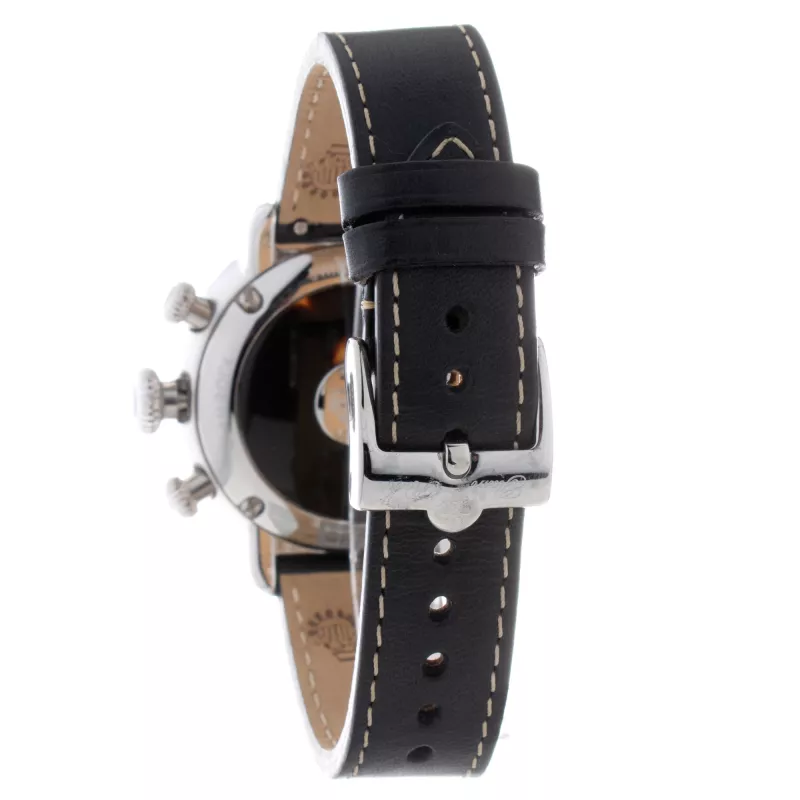 GLAM ROCK naisten kello GR77123 40 mm sveitsiläinen kvartsi valkoinen nahka