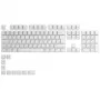 Glorious GPBT -näppäinhatut - 115 PBT -näppäinhattua, ISO, ES Layout, Arctic White