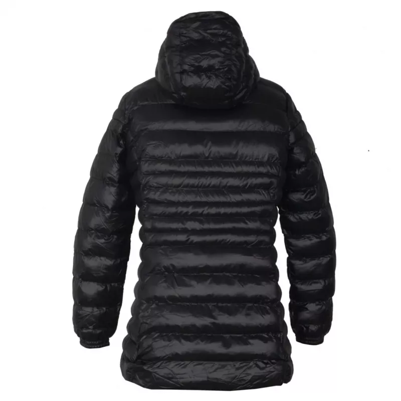 Glovii GTFBL naisten lämmitettävä softshell-takki hiilikuitulämmityksellä, 3 tilaa, ladattava akku, musta