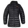 Glovii GTFBL naisten lämmitettävä softshell-takki hiilikuitulämmityksellä, 3 tilaa, ladattava akku, musta