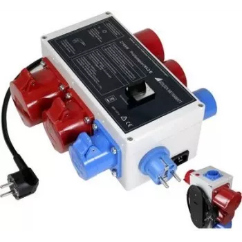 GMC Instruments VL2 E testisovitin 3-vaiheiselle jatkojohdolle, CEE 16A/32A suojakosketinpistorasiaan