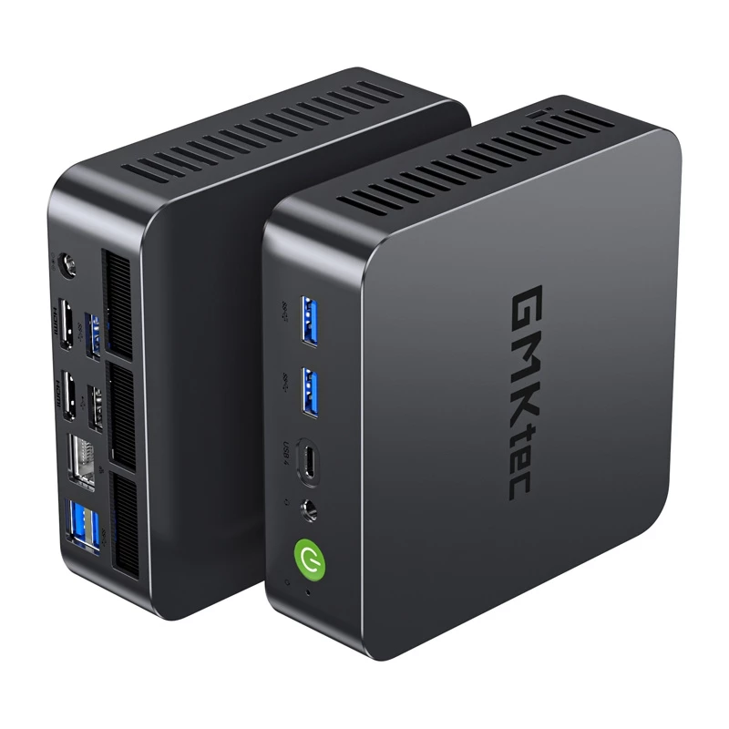 GMKtec K17 Mini PC, Intel Core Ultra 5 226V, 16 GB RAM, 1 TB tallennustila ja Windows 11 Pro