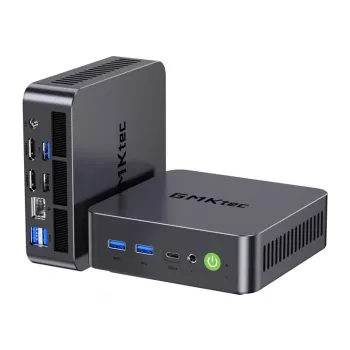 GMKtec K17 Mini PC, Intel Core Ultra 5 226V, 16 GB RAM, 1 TB tallennustila ja Windows 11 Pro