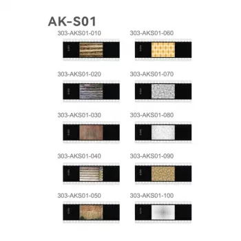 Godox AK-S01 gobo-liukusarja AK-R21-projektioliittimeen (10 metallikuviointia)