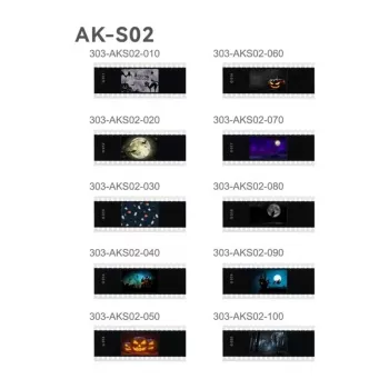 Godox AK-S02 2 kpl liukusarja AK-R1-sarjaan – säleikkö- ja pisteefektiliukuset