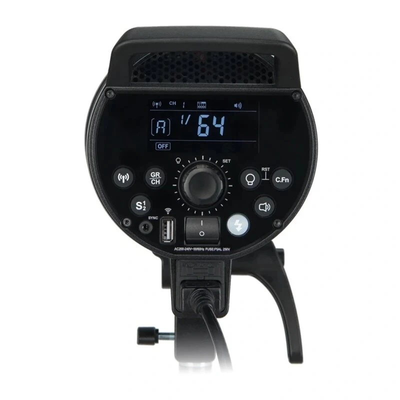 Godox DP400IIIV 400Ws studiovalaisin 30W LED-kuvausvalolla, 2,4G Wireless X System, Bowens-kiinnitys, 5600K