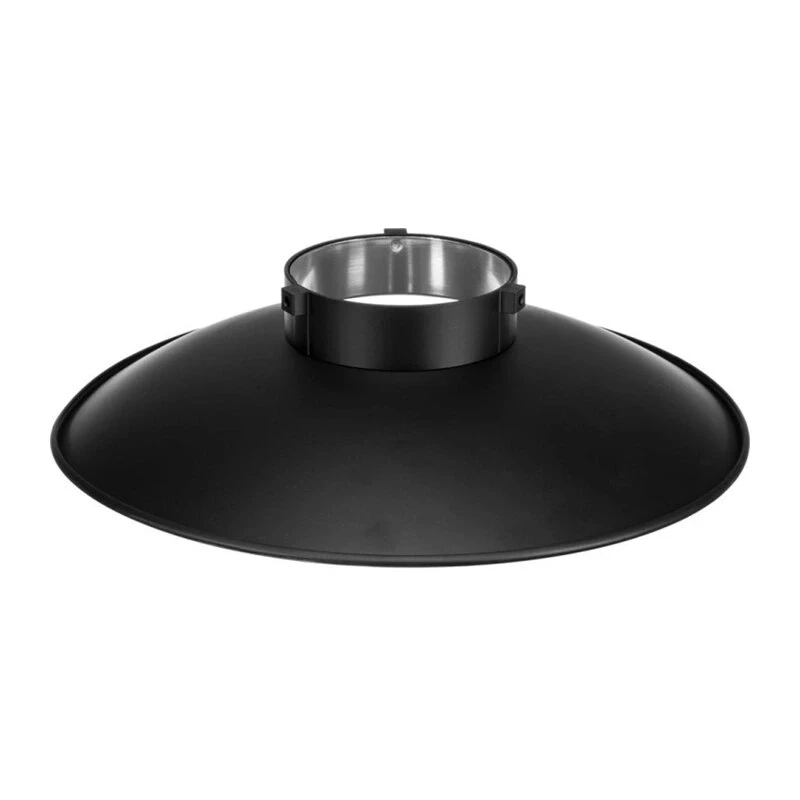 Godox RFT-4 Bowens-kiinnitys vakioreflektori (7 tuumaa, 55°, hopeinen sisäpinta, sateenvarjokiinnitys)