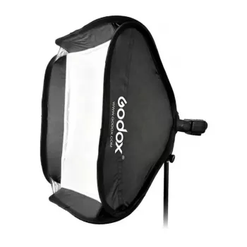 Godox SFGV8080 80x80cm hopea grid softbox Bowens-kiinnityksellä, 40° grid, sisä- ja ulkodiffuusorilla, nopea pystytys
