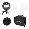 Godox SFUV6060 S-Type Speedlite -kiinnike 60x60 cm softboxilla ja kantolaukulla, setti