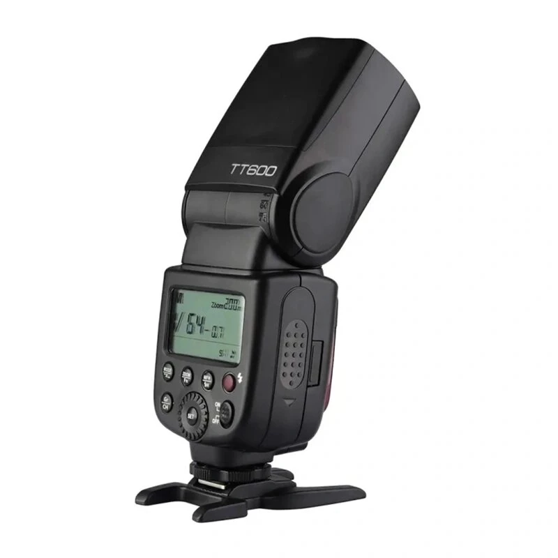Godox TT600 kamerasalama 2,4G Wireless X System, GN60, HSS jopa 1/8000s, manuaali- ja multi-tila