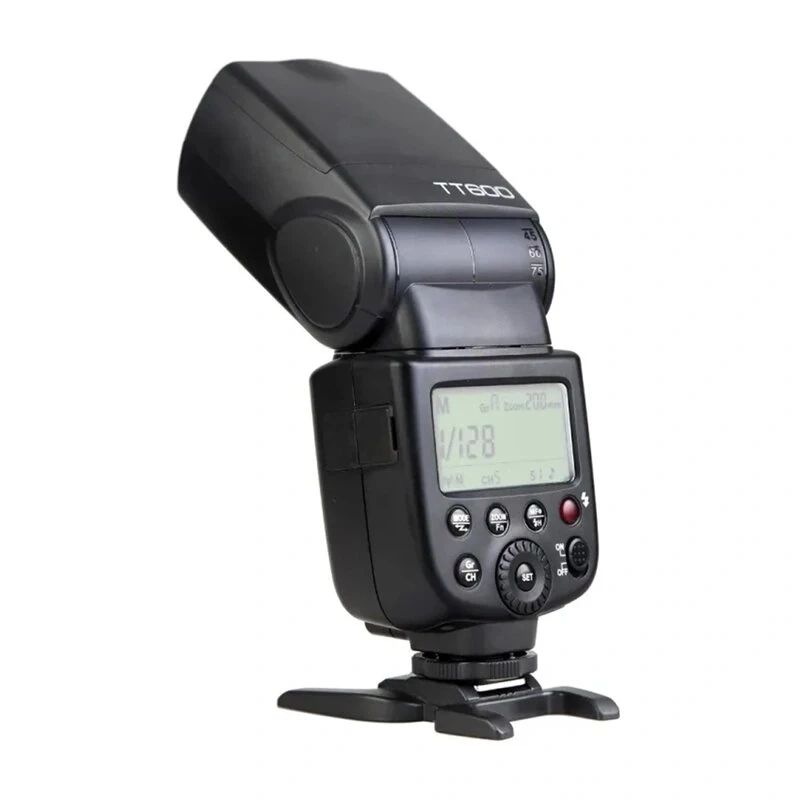 Godox TT600 kamerasalama 2,4G Wireless X System, GN60, HSS jopa 1/8000s, manuaali- ja multi-tila