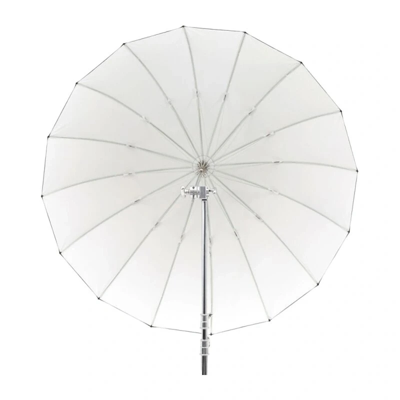 GODOX UB-165W 165cm parabolinen heijastava sateenvarjo 16 hopeisella puolalla ja kantolaukulla