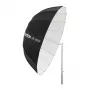 GODOX UB-165W 165cm parabolinen heijastava sateenvarjo 16 hopeisella puolalla ja kantolaukulla