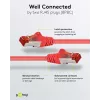 Goobay CAT 6 S/FTP (PiMF) patch-kaapeli, punainen, 5 m - CCA