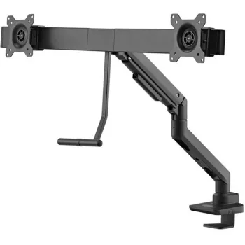 GOOBAY Dual Monitor Desk Mount Office (musta)