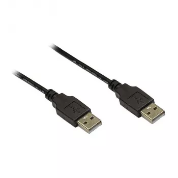 Good Connections Alcasa USB 2.0 -kaapeli A-A, 0,5 m, musta