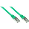 Good Connections Cat. 5e SF/UTP -verkkokaapeli, 7,5 m, vihreä 855G-075