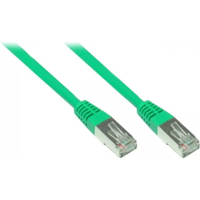 Good Connections Cat. 5e SF/UTP -verkkokaapeli, 7,5 m, vihreä 855G-075