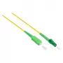 Good Connections OS2 Simplex -kuituverkkokaapeli LC/SC SM 9/125 µm 2 m keltainen