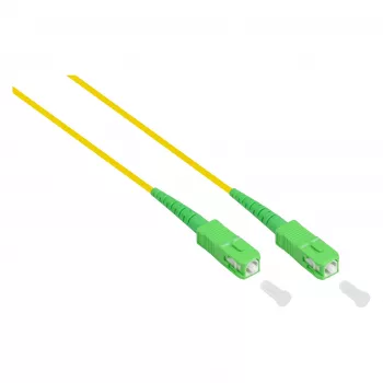 Good Connections OS2 yksimuotokuitu-verkkokaapeli SC/SC UPC Simplex 9/125µm LSZH 10m keltainen
