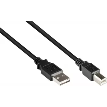 Good Connections USB 2.0 -kaapeli A-B 2 m musta
