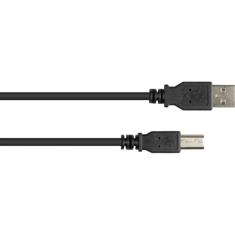 Good Connections USB 2.0 -kaapeli Type-A - Type-B - musta - 0,5 m