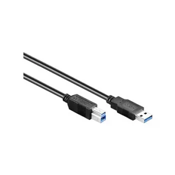 Good Connections USB 3.0 -kaapeli A-B, musta, 1m (2710-S01)