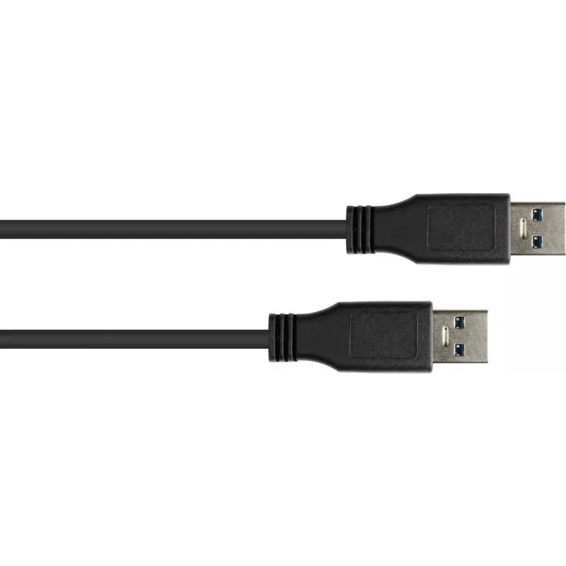 Good Connections USB 3.0 -kaapeli, Type-A uros Type-A uros, musta, 0,5 m 2712-S005