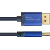 GoodConnections Alcasa 4824-SF010B Mini DisplayPort - DisplayPort -kaapeli 1 m sininen 4K@60Hz