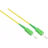 GoodConnections Alcasa LW-S920SASA OS2 yksimuotokuitu patch-kaapeli LC-SC, 20 m, keltainen, LSZH